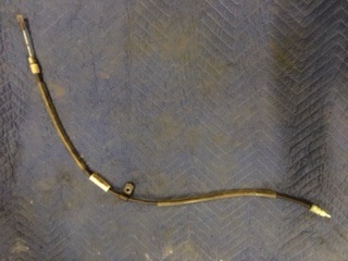 C2Z9673 RH Late Handbrake cable